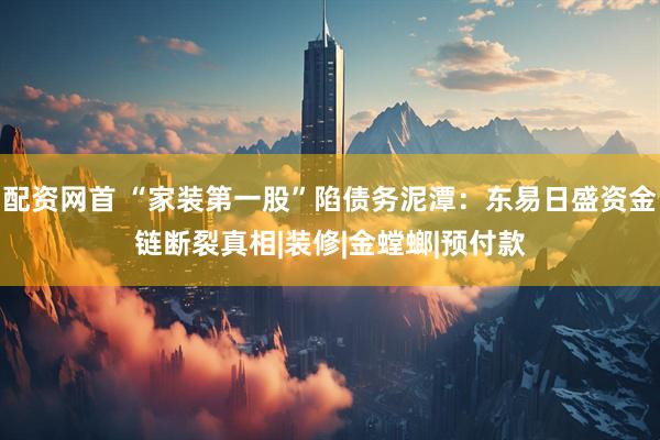 配资网首 “家装第一股”陷债务泥潭：东易日盛资金链断裂真相|装修|金螳螂|预付款